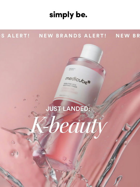 New arrival: K-Beauty 🫧