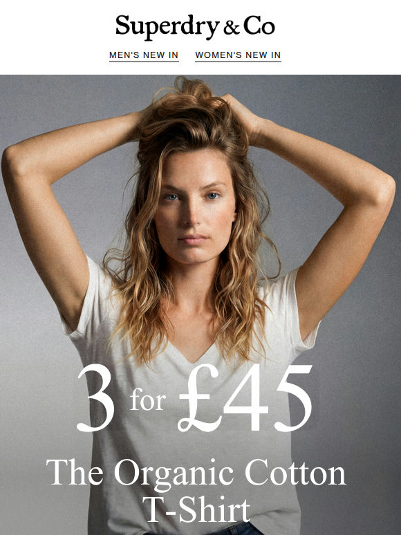 3 for £45 | Tees Made for Summer