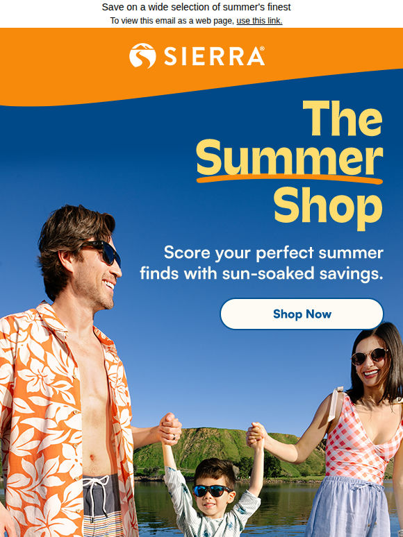 BIG brands in The Summer Shop ☀️​