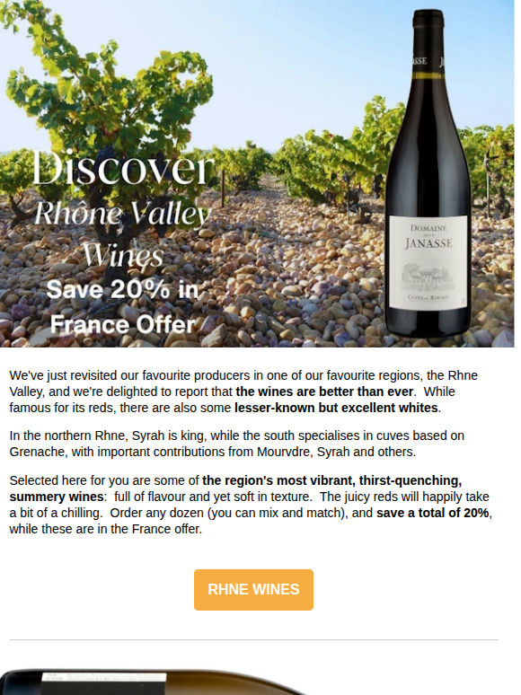 Rhône Valley Recommendations