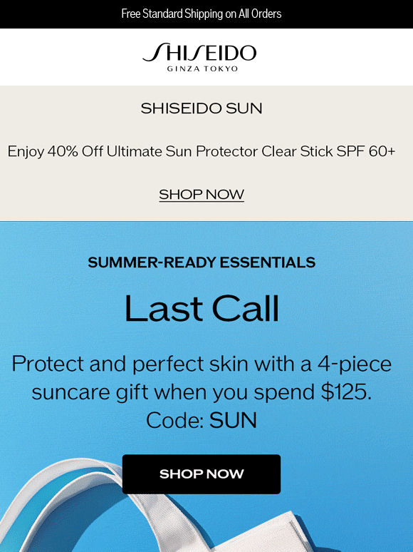 The Sun Is Setting On Your Free Gift + 40% Off