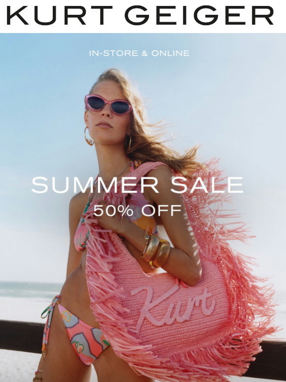 Summer Sale | 50% Off Selected Styles