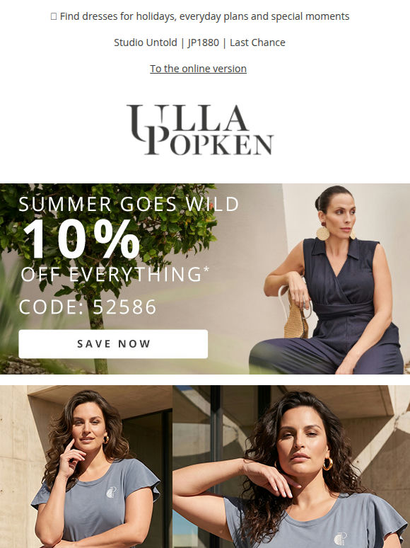 10% OFF EVERYTHING👗 Your new favourite summer dresses are waiting
