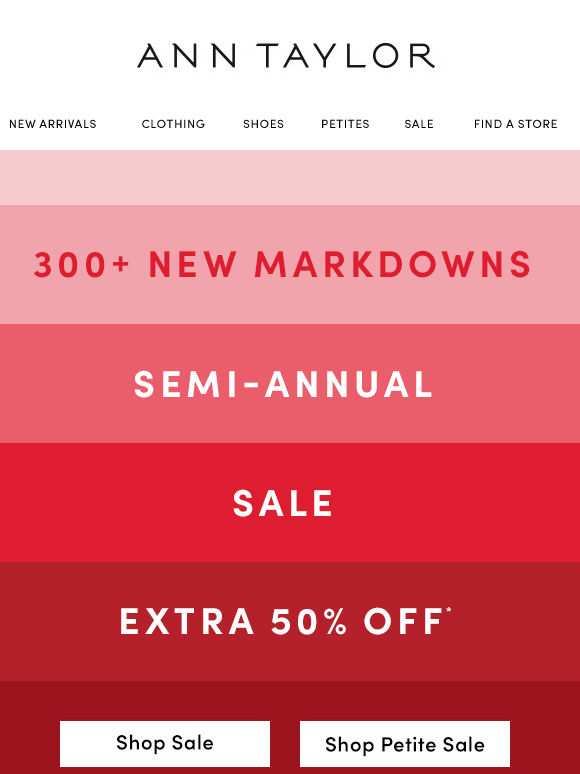 Extra 50% Off 🆕 Markdowns?! Believe It.