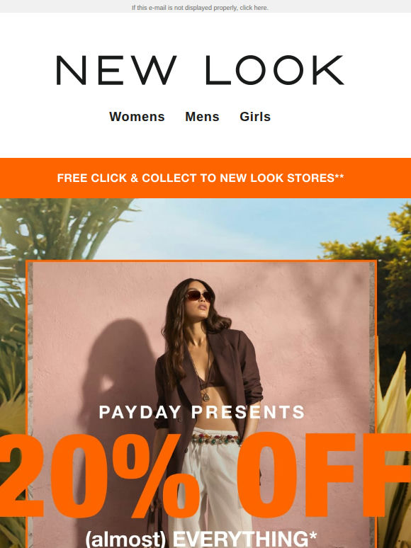 ENDS MIDNIGHT: 20% off (almost) EVERYTHING
