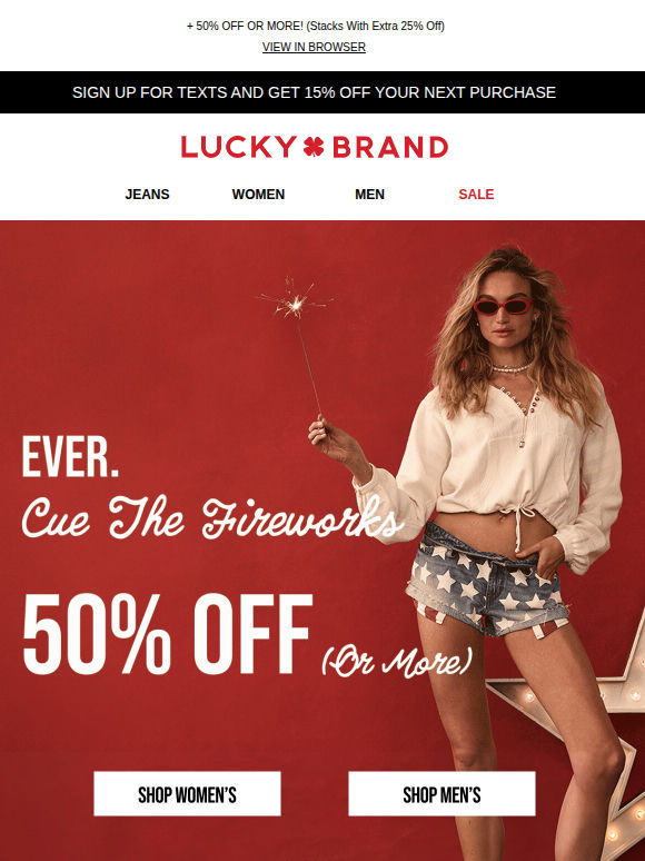 💌 Email-Only Deal: Extra 25% Off Your Order
