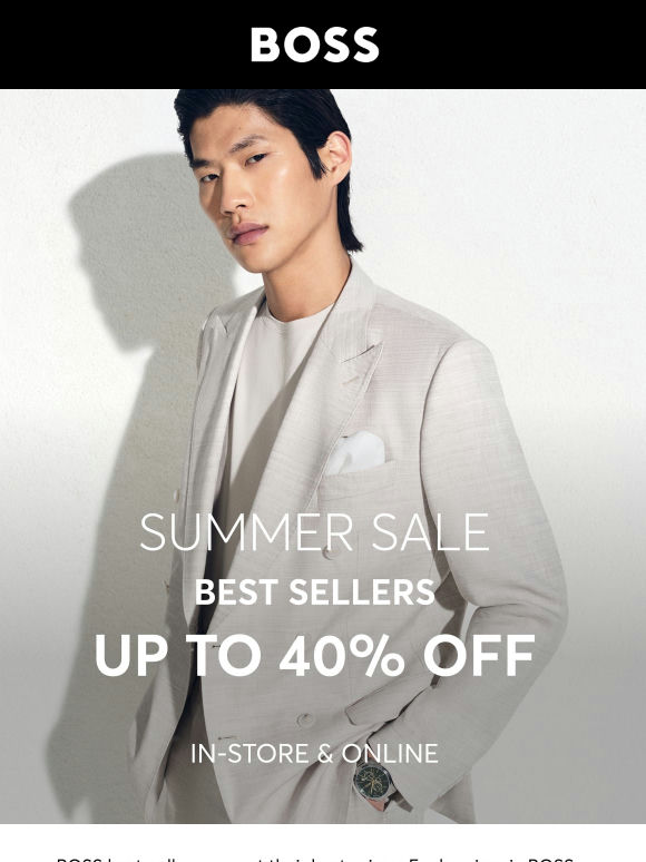 The Best of BOSS, Up to 40% off