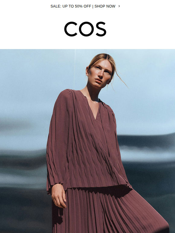 New: modern pleats
