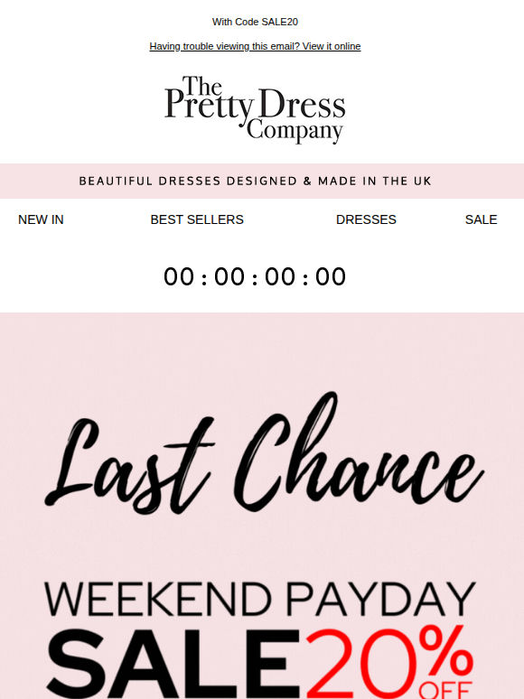 20% Off Everything, Last Chance