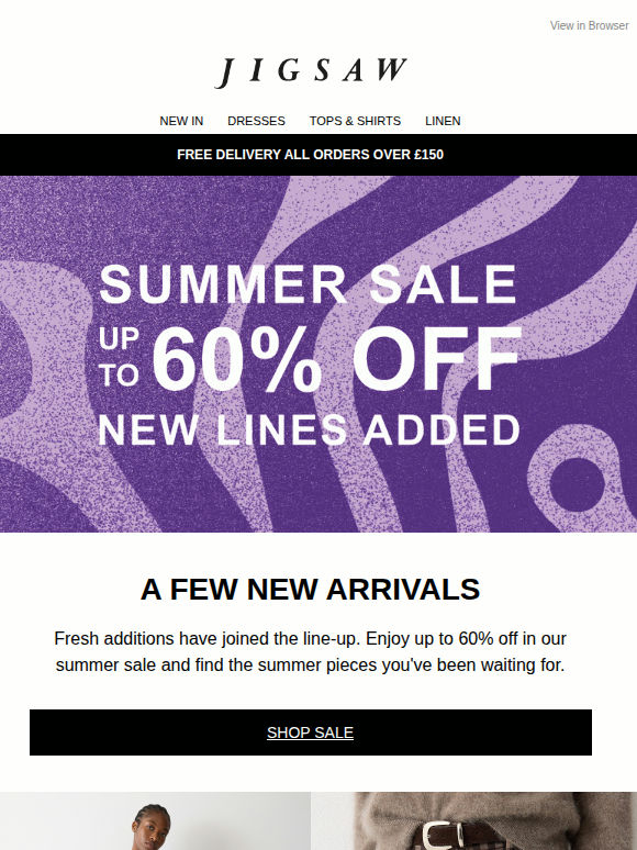 New Lines Added | Summer Sale