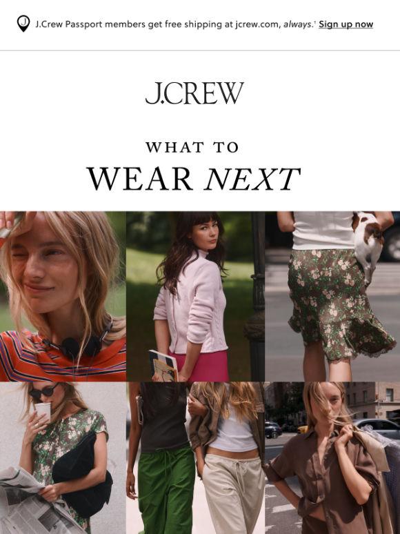 What to wear next: the new must-haves