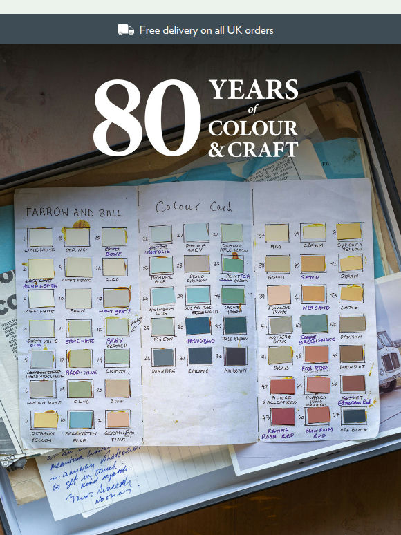 80 years of colour and craft