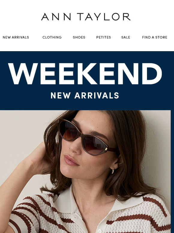 This Just In: New Weekend Arrivals + 50% Off Summer Styles