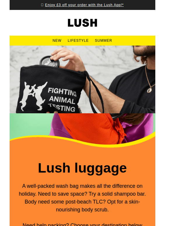 Pack your (wash) bags!