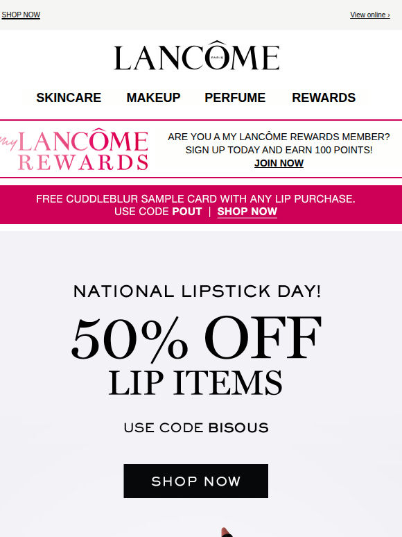 Kiss & Tell 💋 50% OFF Lip Favorites Starts Now!
