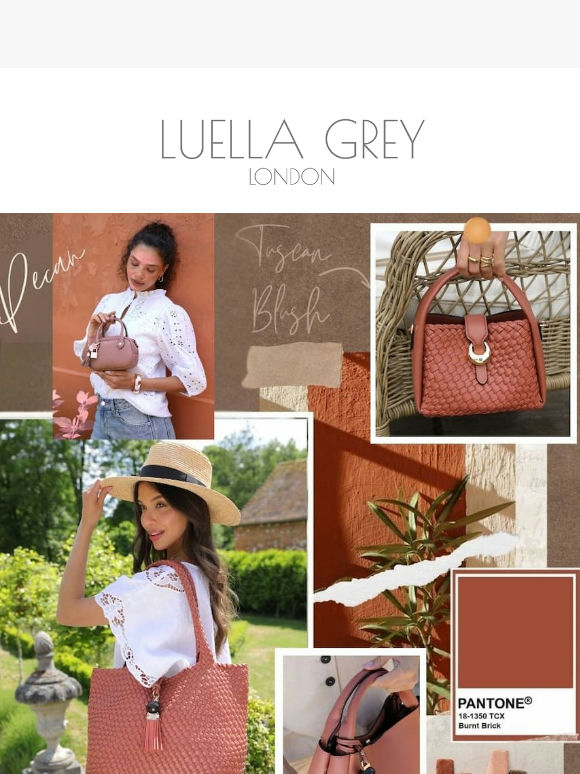 The Summer Colour Story: Tuscan Blush & Pecan