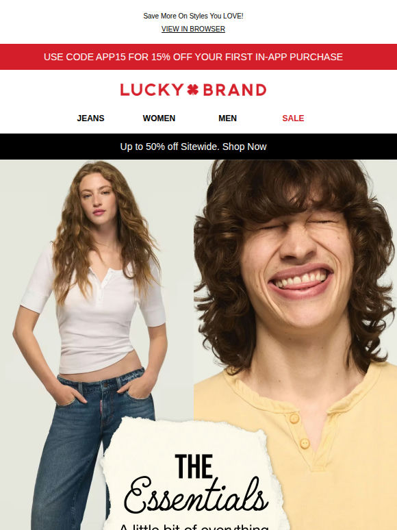 The Essentials Edit (+ Up To HALF OFF)