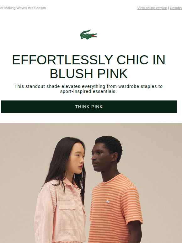 Blush Pink for Summer