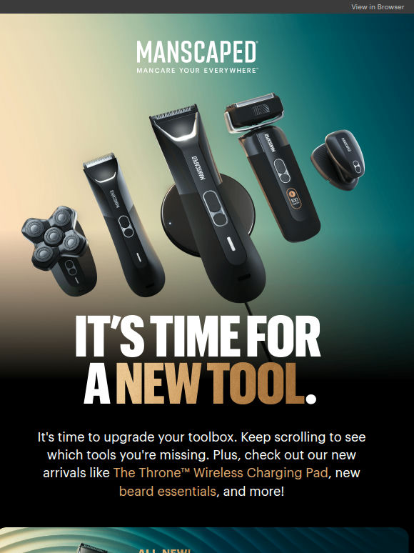 Your next tool has arrived