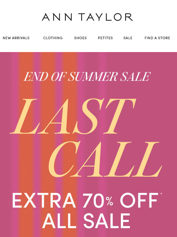 Extra 70% Off All Sale