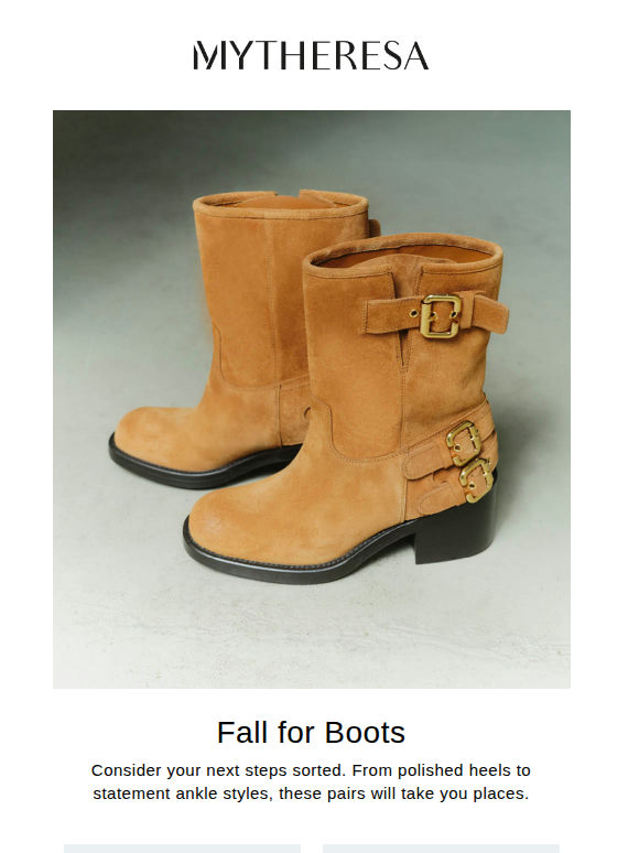 Kick off the season with these boots