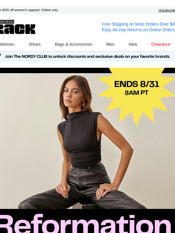 Shhh … Private Sale: Reformation