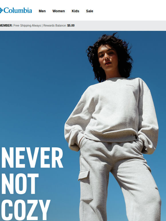 So many new sweats. All of them soft.