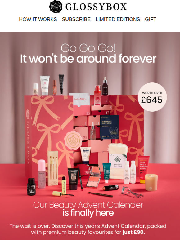 NOW LIVE: 2026 Advent Calendar ✨