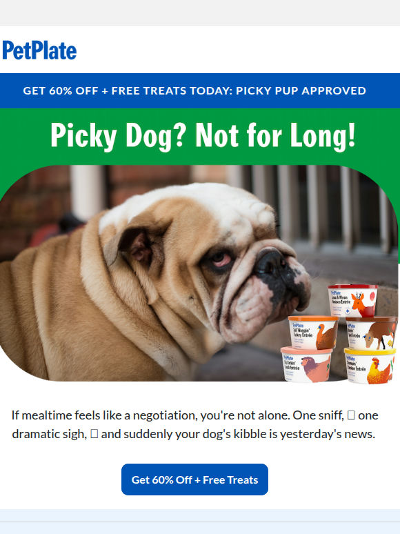 Picky Eater? Challenge Accepted 🐶