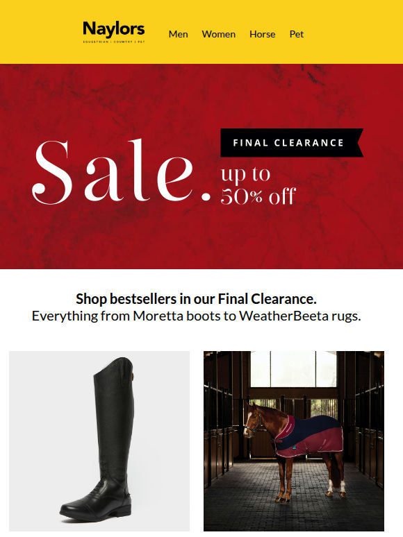 Final Clearance Bestsellers