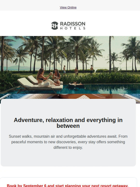 Ready for your next resort getaway?