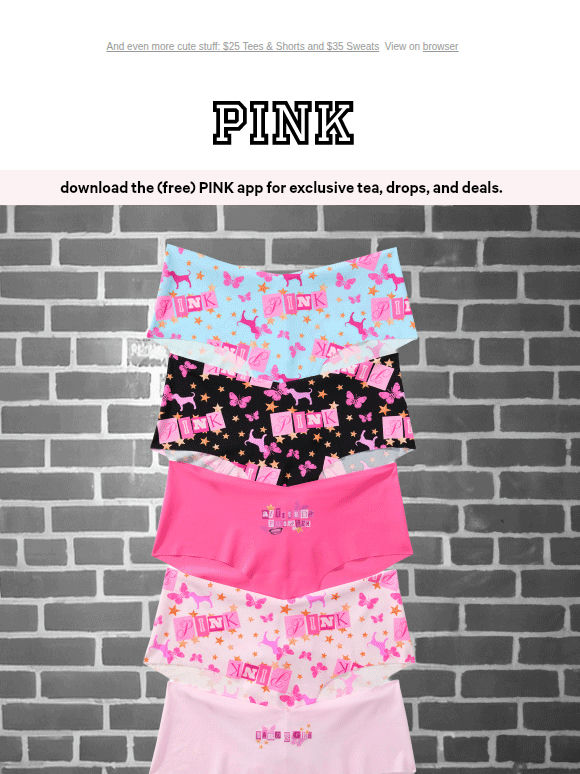Panty Packs from $20—NEW Prints