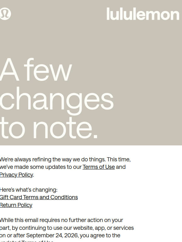 Updates to our Terms of Use and Privacy Policy