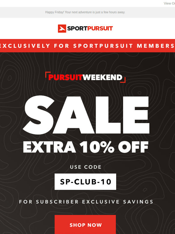 Your Exclusive 10% Offer is here