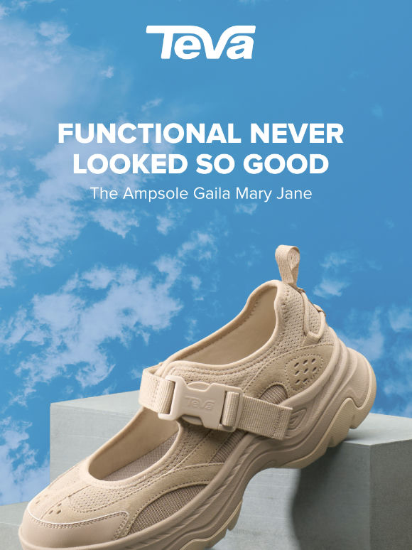 Ampsole Gaila Mary Jane: Fashion-first take on outdoor utility