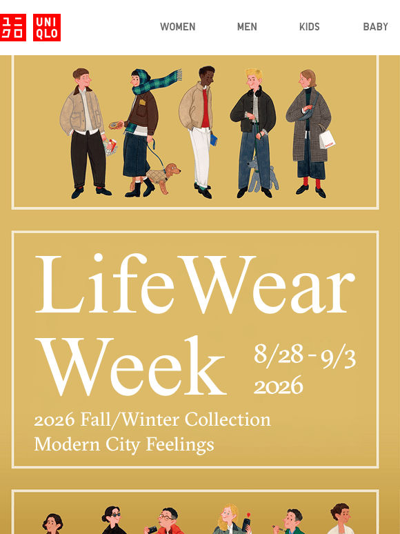 LifeWear Week kicks off today!