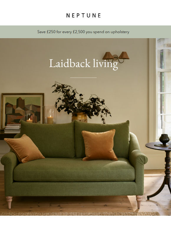 Laidback living rooms