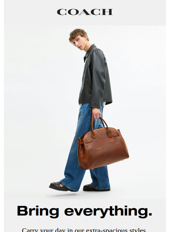 Bags that carry it all.