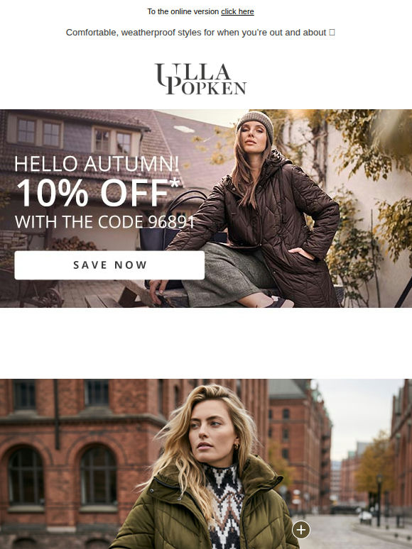 Shop new jackets + get 10% OFF EVERYTHING! 🛒