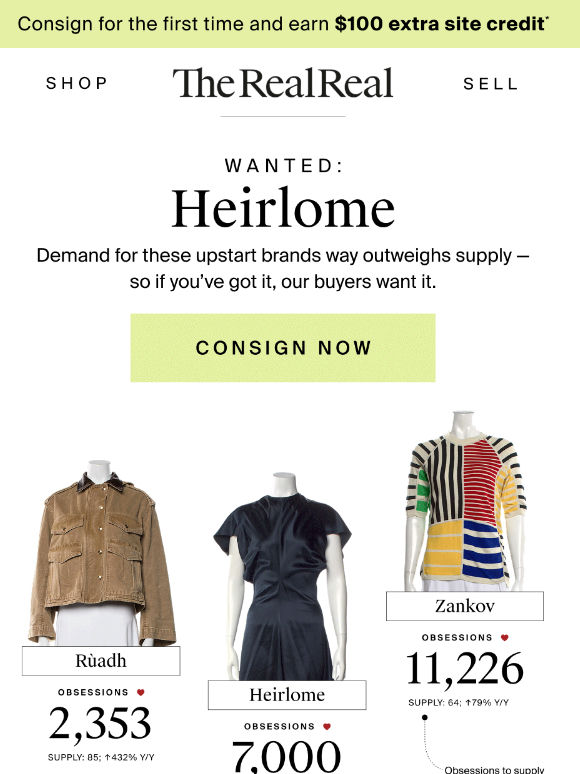 The best time to sell these emerging brands is...