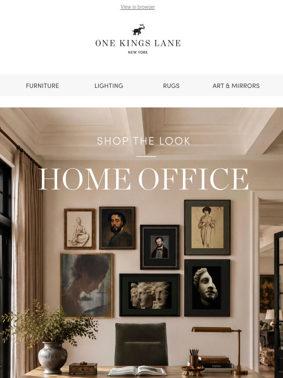 A Home Office That Works as Hard as You Do — Up to 40% Off
