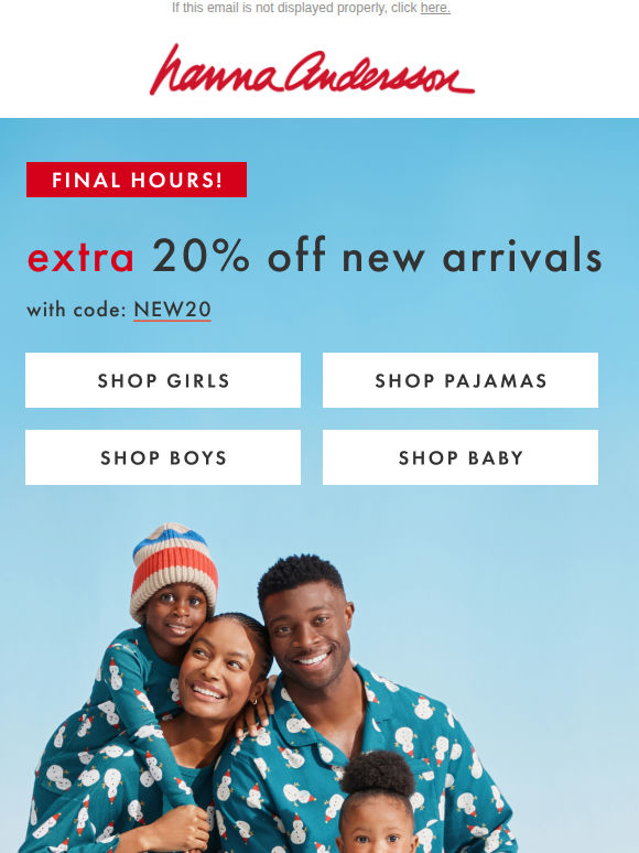 ENDING! 20% Off New Arrivals + Up To 30% Off PJs