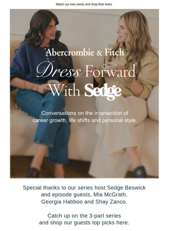Introducing Dress Forward with Sedge.