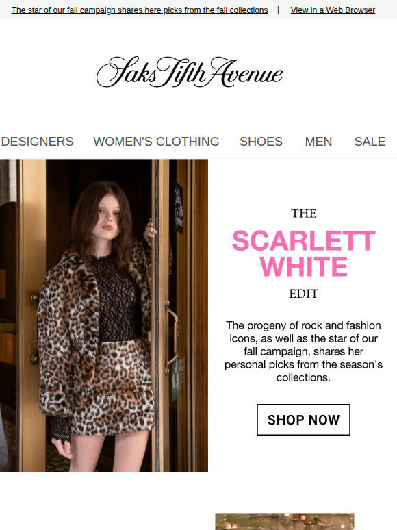 The Scarlett White Edit