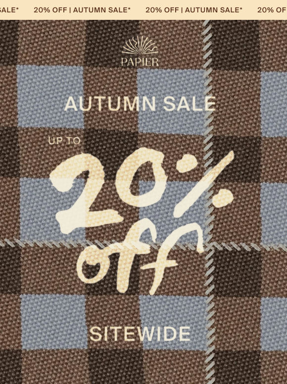 A very autumn sale