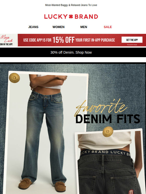 Shop Fall’s Best Denim + Take 30% Off