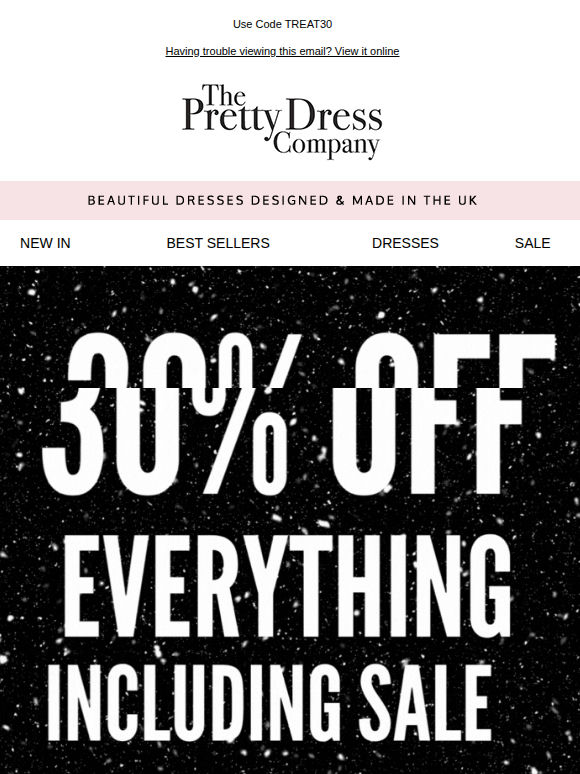 30% Off Everything | Including Sale with code TREAT30 🍭