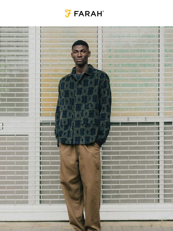 The New Collection is Here: Farah AW25's Refined Edit