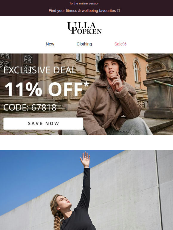 11% OFF EVERYTHING 🤩