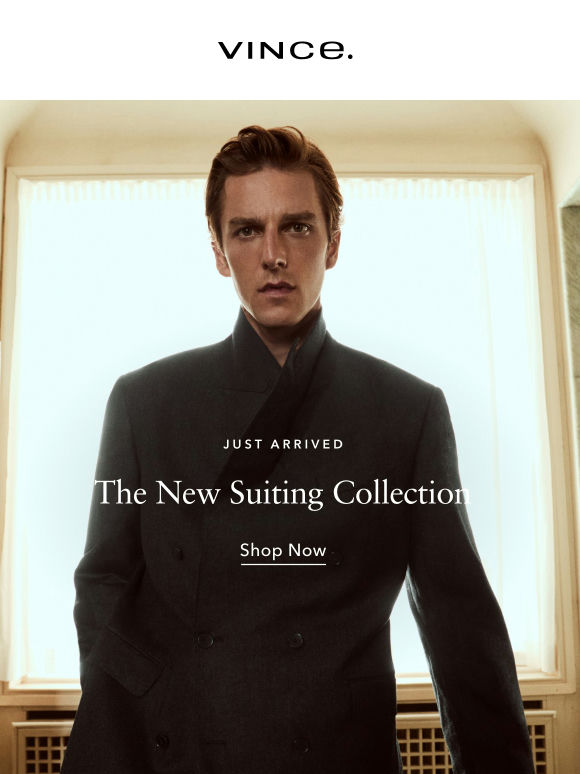 The New Men's Suiting Collection